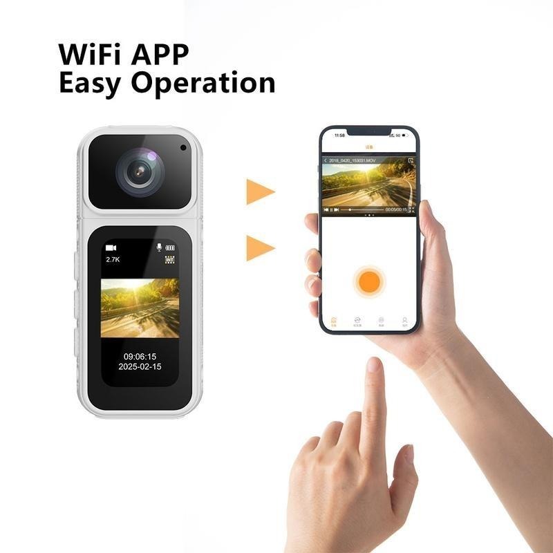 Camera With 180 Degree Rotating